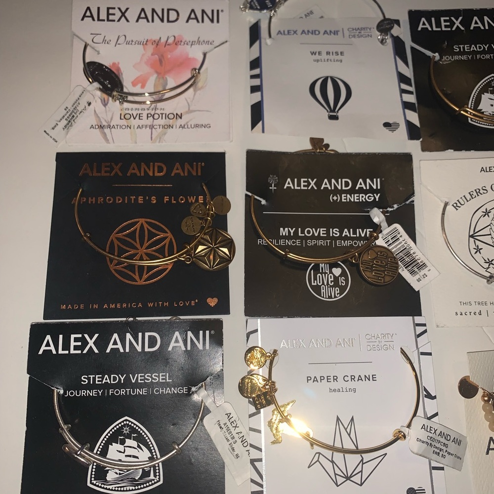 20 New Alex and Ani Bracelets Lot 3 - Picture 2 of 10
